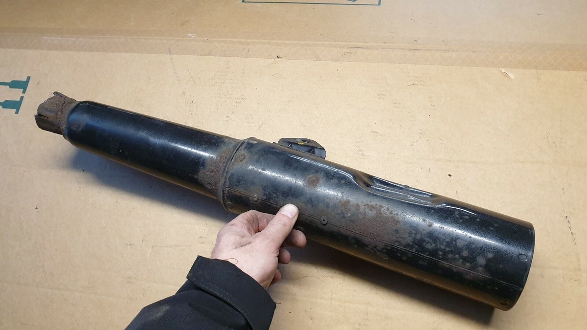 Kawasaki GPz900R ZX900A 1x Auspuff-Endtopf exhaust muffler KHI