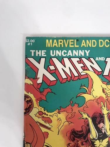 Marvel and DC Present Uncanny X-Men & The New Teen Titans #1 Newsstand 1982 - Picture 4 of 15