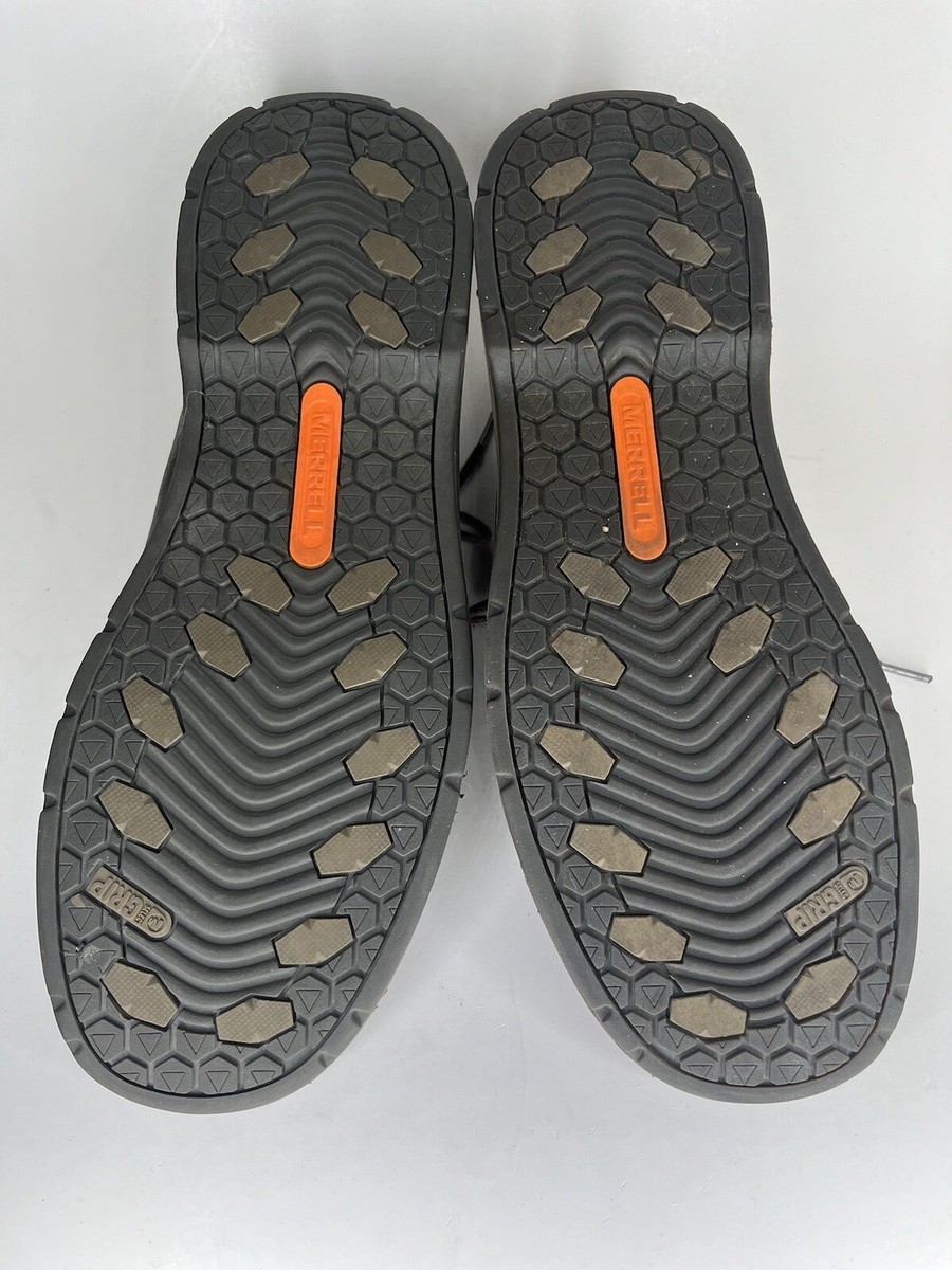 Merrell Espresso Lace Up Casual Shoes Size 14 Mens Merrell Shoes Mens Size 14 Espresso Brown Leather Lace Up  main image 2