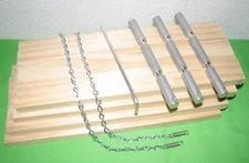 Smith Miller Lumber L Mack, B Mack Truck Wood Load Roller Chain, Breaker Bar set