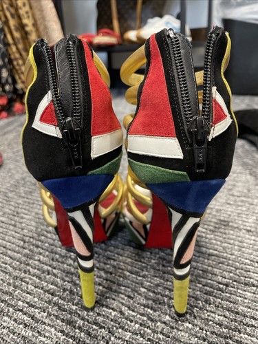 christian louboutin ulona platform gladiator sandals in size 36 - Picture 4 of 6