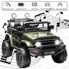 Jeep License Kids Ride On Car 12V Electric Vehicle Toy Truck w/Remote Control