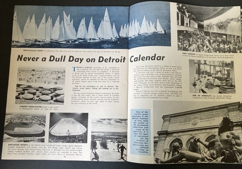 1961 Real Detroit News & Mayor's Commission Special Report on Economic Growth - 第 5/14 張圖片