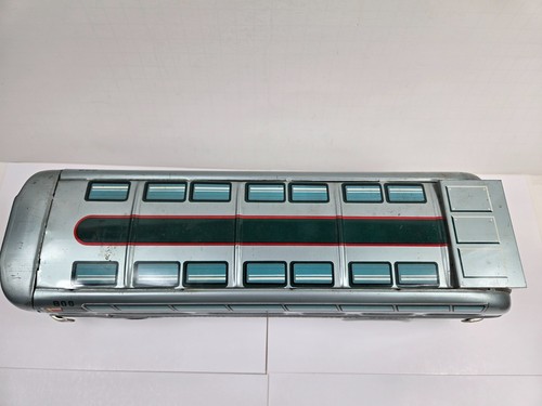 Vintage 1950's Japan Modern Toys "Sound Bus" Tin Vehicle W/ Box - Working - Picture 4 of 9