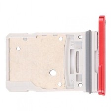 Sim Tray For Samsung Galaxy S20 FE 5G Dual Side Card Adapter Red