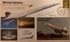 Concorde 36th anniversary of first flight Captain Colin Morris 
