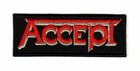 Bestickten Aufnäher akzeptieren | Deutsches Heavy Metal Musikband Logo
