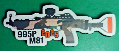 Hi-Point 995P  M81 Camo Carbine Tactical Morale Patch SHOT-SHOW 2025 PVC H&L NEW