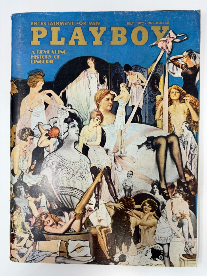 Playboy Magazine July 1972 • Playmate Carol O'Neal • Two Much B | eBay