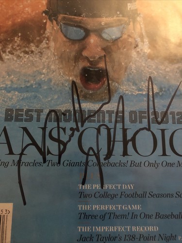 Michael Phelps signed sports illustrated JSA AUTHENTICATED - Picture 4 of 5