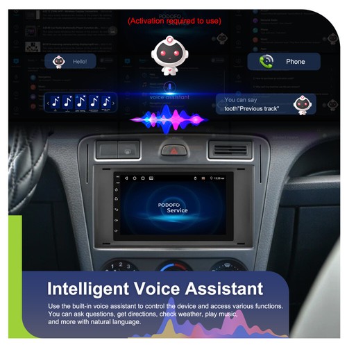 4+64GB Android 15 Carplay Autoradio GPS 7" Für Ford Focus C S Max Transit Fiesta - Bild 13 von 20