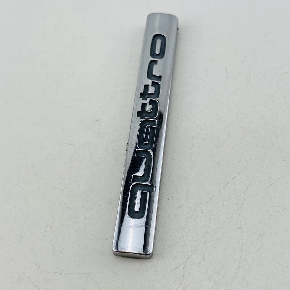 Audi Allroad Quattro 2001-2005 emblema insignia logotipo letras cromo trasero OEM D55 Foto 4 de 4