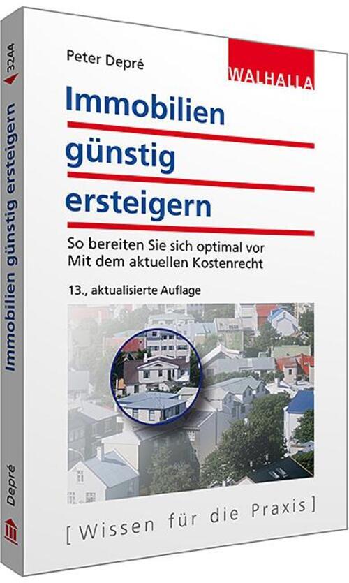 Thumbnail - Immobilien Günstig Ersteigern Peter Depré Taschenbuch Walhalla