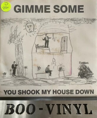 ONE LESS CHILD Gimme Some 7'' VINYL UK Private 80's Release B/w You Shook My Ex