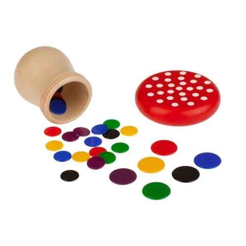 CAYRO - Parchis E Oca - Gioco Da Tavolo In Legno 2 In 1 - 6 Cubiletti, 24 Pedine E 6 Dadi - Per Bambini E Adulti (6+ Anni) - 3