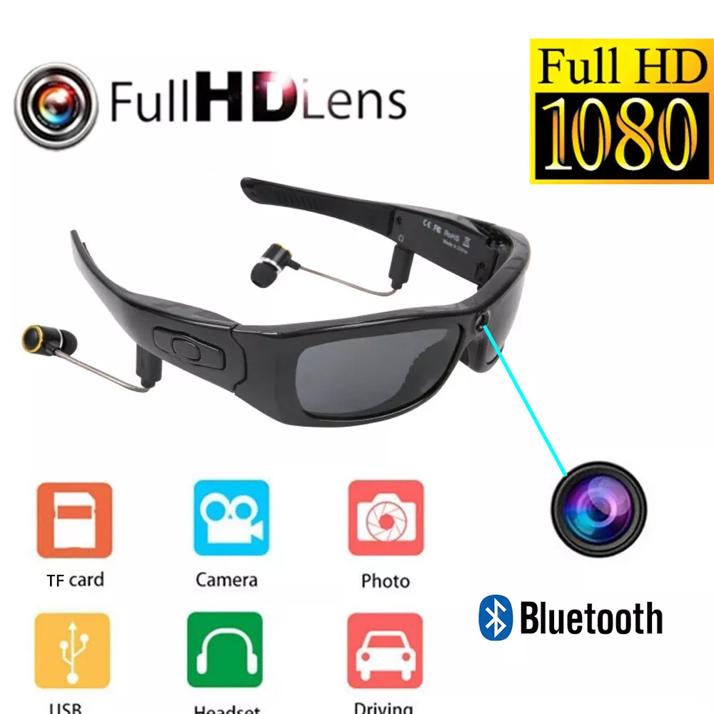  RERBO Hidden Camera Eyeglasses HD 1080P Portable Spy Camera  Support Up to 32G TF Card Fashion Action Video Recorder : Electronics