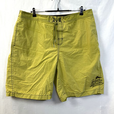 Tommy Bahama Board Shorts Mens Sz XL Green Relax Swordfish Drawstring Swim Trunk