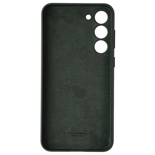 Genuine Samsung Silicone Fitted Soft Shell Case for Galaxy S23+ (Plus) - Green - Photo 2 sur 2