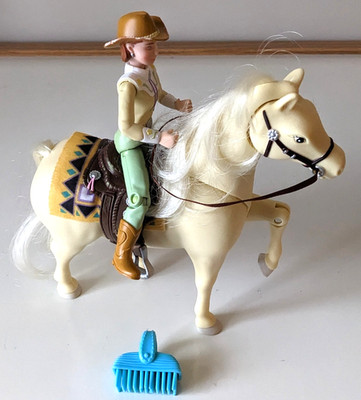 Fisher Price Loving Family Western Horse Aspen Gold 2001  -  WORKS