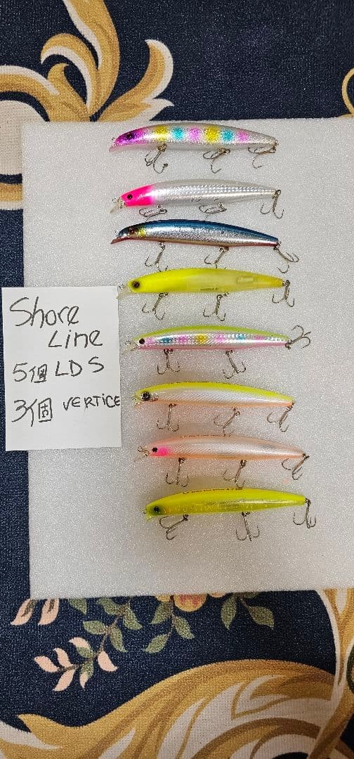 Sea bass lure set, (52 pieces) +3 new items +5 random gifts - Image 6
