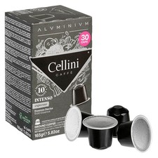 Cellini ESPRESSO INTENSO Kaffeekapseln, Arabica- und Robustabohnen kräftig,...