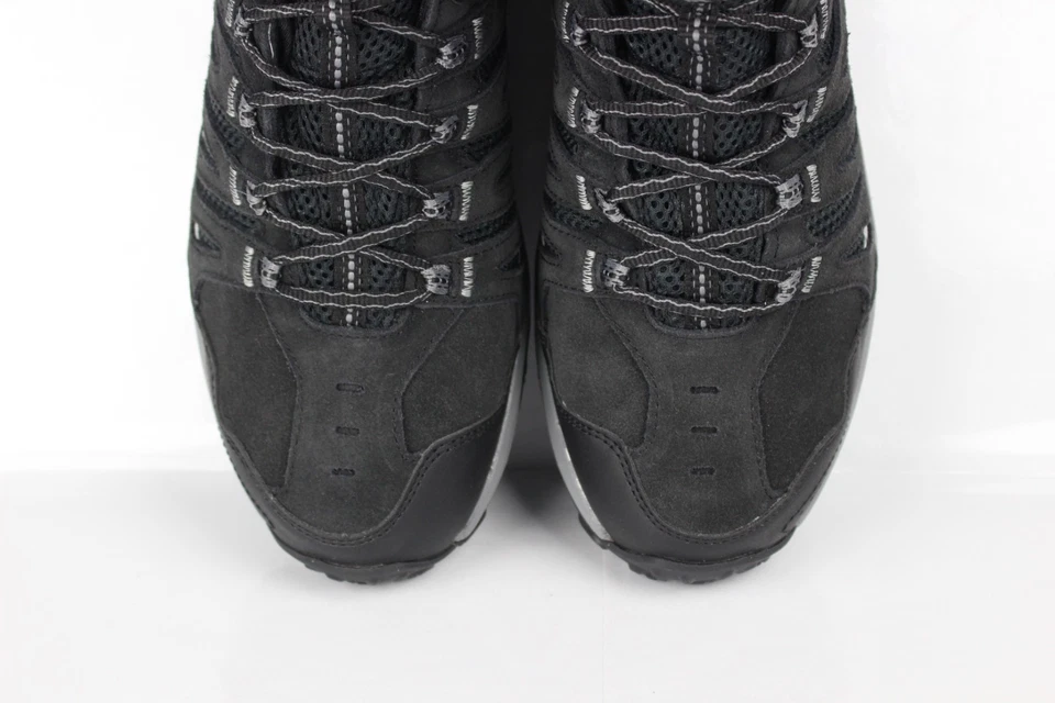 Merrell 男式 Crosslander 3 Mid 防水靴黑色 J036953 — 第 3/4 张图片