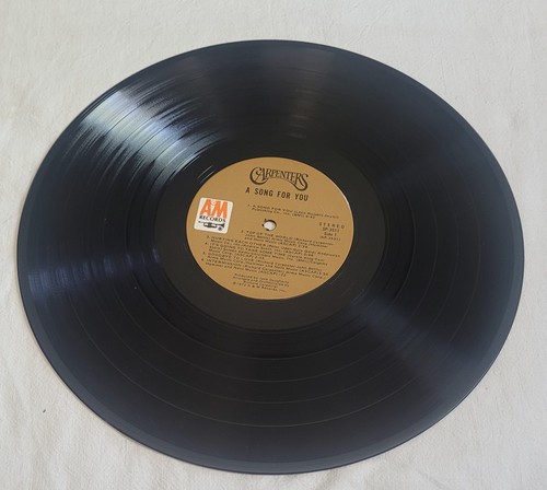 Carpenters – A Song For You - 1972 A&M Records SP-3511 Vinyl Record LP - Picture 3 of 7
