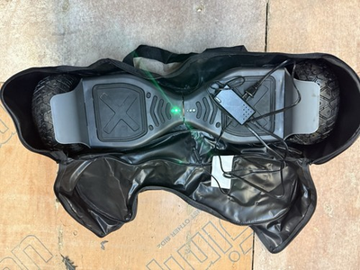 #ad #ad HTX Off road hoverboard 8.5 inch with charger and Hover 1 carrying case $120.00