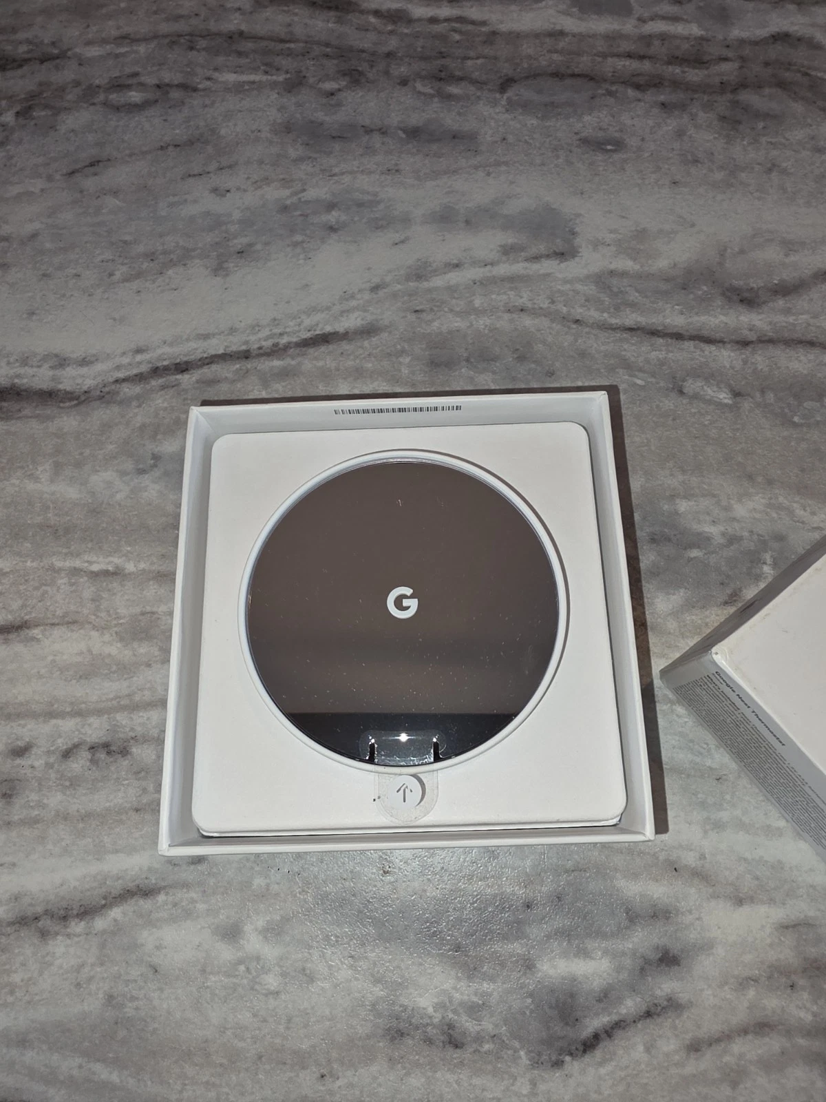 Google Nest G4CVZ Programmable Wi-Fi Thermostat - Fog Gray