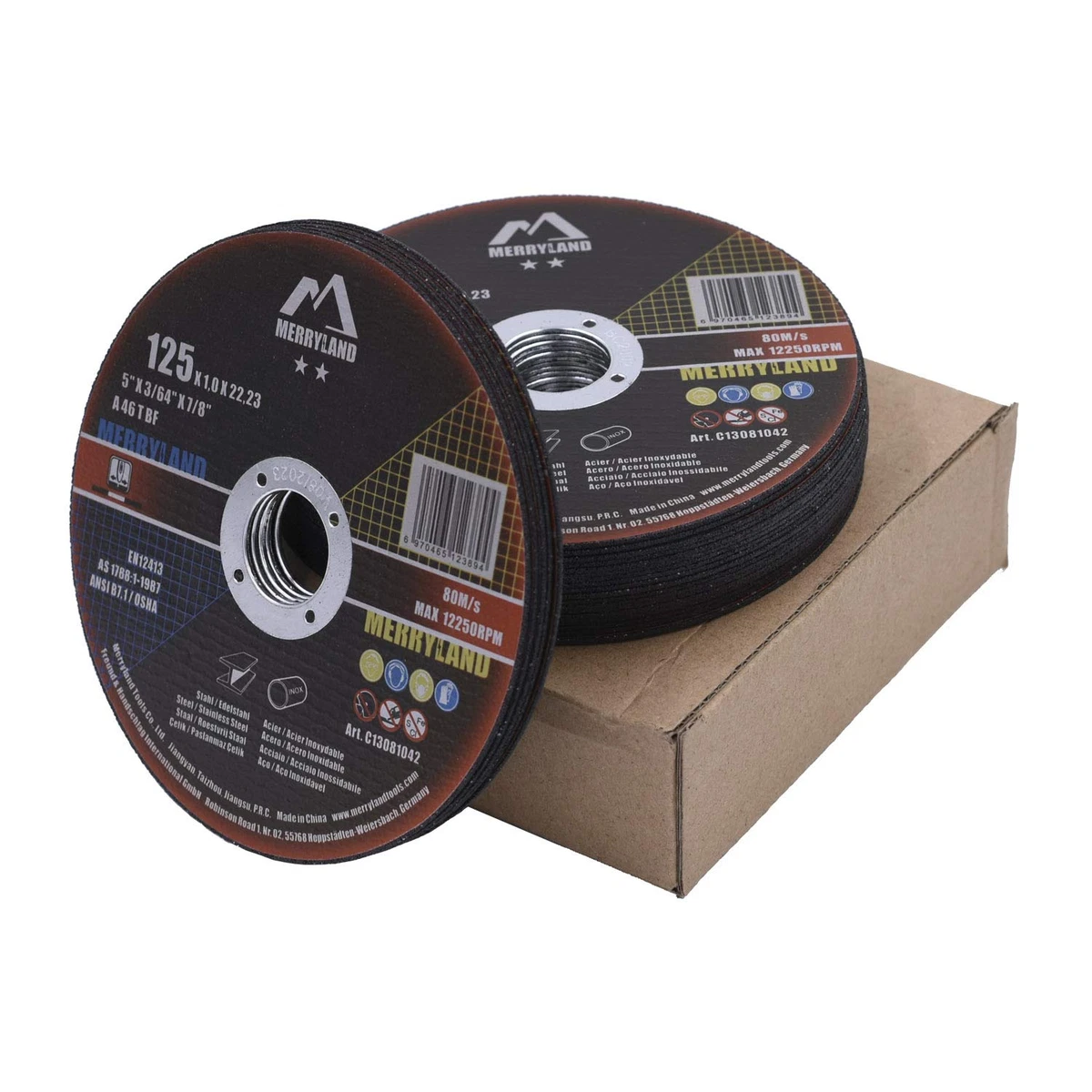 CCLIFE 50PZ Dischi Da Taglio Metallo Inox 125 Per Ferro Flessibili - Foto 2