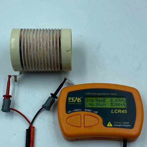 6uH 20% RF Choke Inductor / Coil Siemens B855580 75X55mm - Picture 3 of 3
