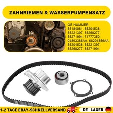 Zahnriemen Spannrollensatz mit Wasserpumpe fü FIAT Palio Strada Doblo Panda 500