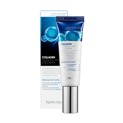 Collagen Water Full Moist Eye Cream - under Eye Cream for Wrinkles and Fine Line