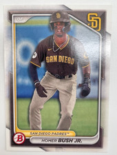 2024 Bowman Prospects HOMER BUSH JR. #BP-87 Padres Rays