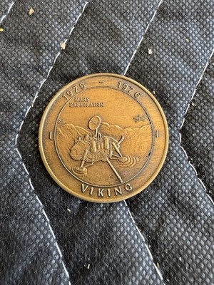 NASA JPL Mars Exploration Viking 1975-1976 Challenge Coin