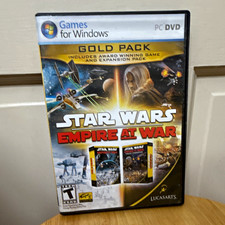 LucasArts Star Wars: Empire at War Gold Pack PC 2006 T Strategy Expansion