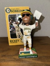 2011 Rickey Henderson Oakland A's Athletics Bobblehead NEW SGA SB Leader HOF RIP
