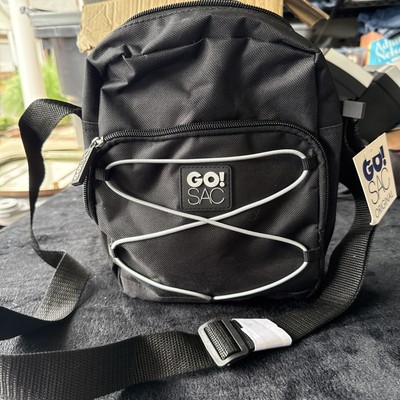 Go! Sac Original - Black Kali Crossbody Shoulder Bag Rugged New Purse