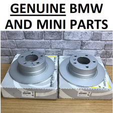 GENUINE BMW Z4, E85 Roadster Ventilated Brake Discs 34216794306. REAR PAIR.  16X