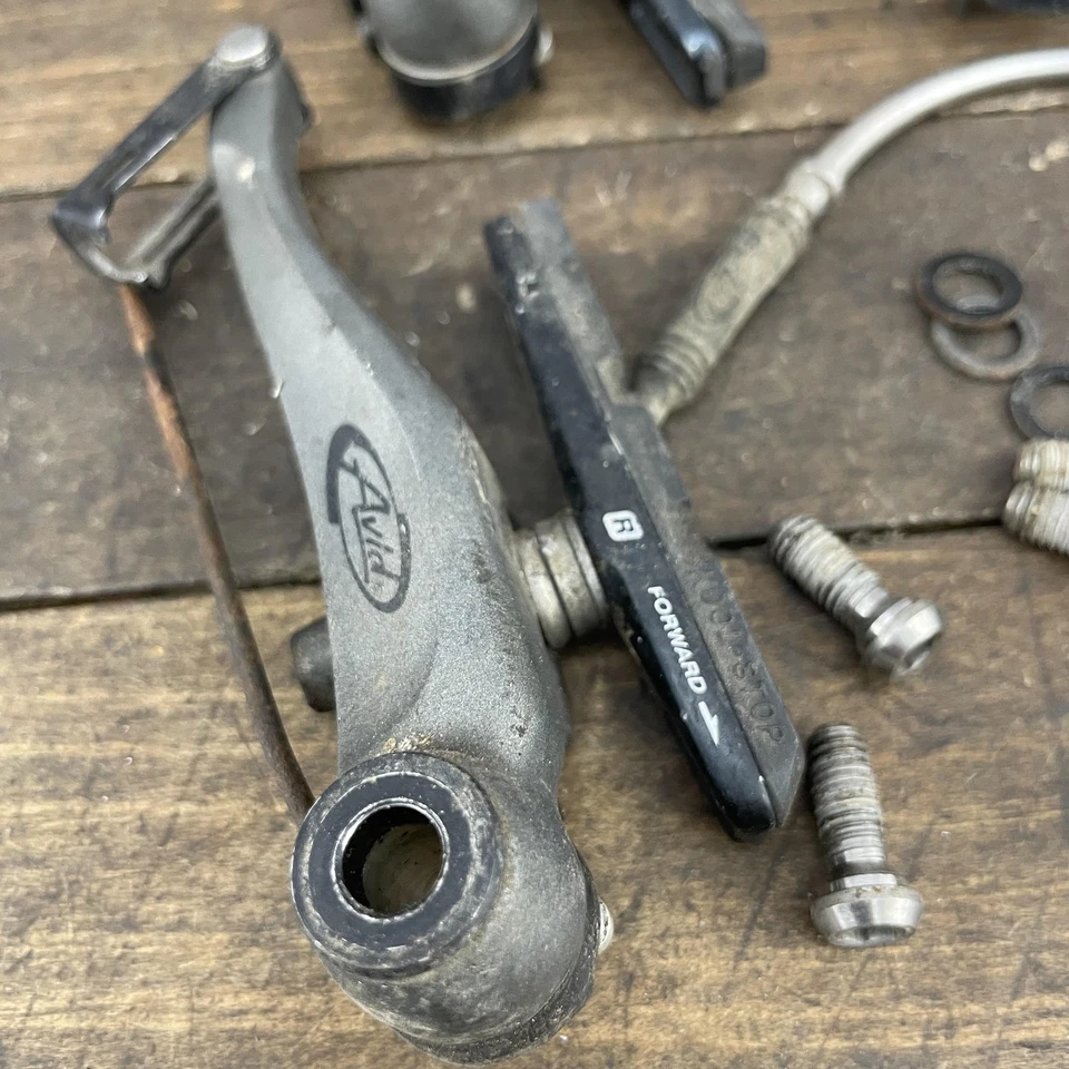 Avid Single Digit Ti V-Brake Set Mountain Bike Brakes Titanium Vintage 90s MTB - Image 3 of 4