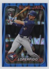 2024 Topps Chrome Update Blue RayWave Refractor /150 Joey Loperfido #USC195 11s9