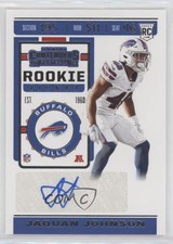 2019 Panini Contenders Rookie Ticket Jaquan Johnson #244 Auto z4k