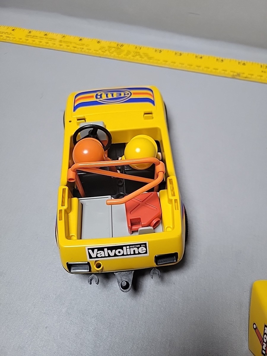 Playmobil 3524 Voiture Rallye Jaune Vintage – édition Hella Koni