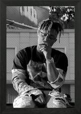 Juice Wrld Framed Wall Art Poster Canvas Print Picture