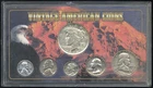 US Coins Vintage Type Set Peace Dollar Franklin Half Silver Coins NO RESERVE!