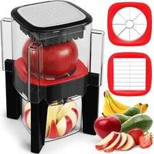Fullstar Apple Slicer Corer 6.2" 8-Slice Stainless Steel Fruit Cutter