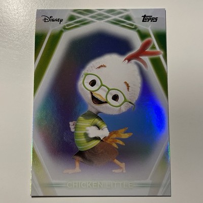 Topps Chicken 2026 Topps Disney Neon - Chicken Little Rainbow Foil Parallel Card #115 ...