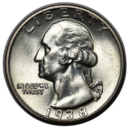 1938-S Washington Quarter, Premium Quality Superb Gem BU++ Coin