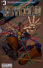 Miscellaneous Adventures of Stykman, The #3 VF/NM; a.k.a | Last Issue - w/Bag+Bo