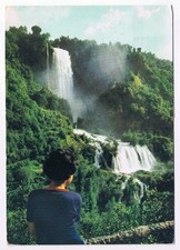 Postcard Cascata Delle Marmore Waterfall Terni Italy